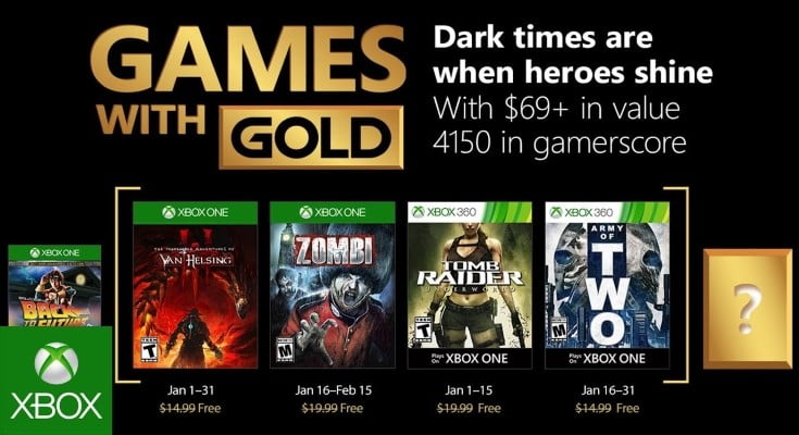 [Games with Gold] Janeiro de 2018