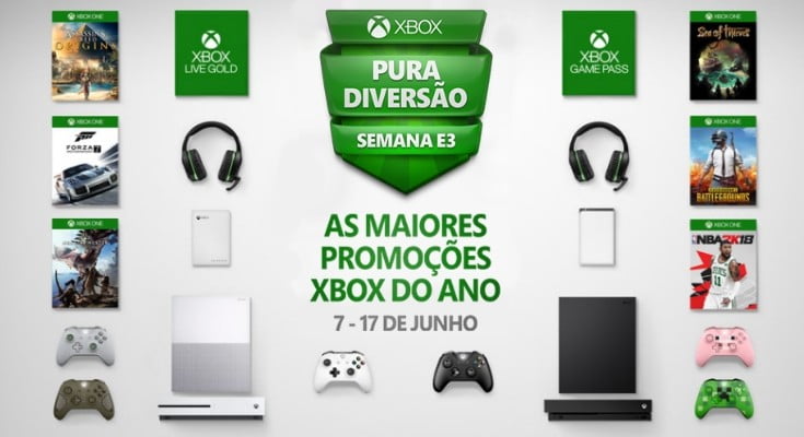 Confira todas as promoções da E3 2018 para Xbox!