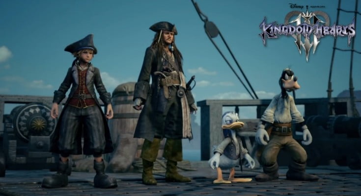 Kingdom Hearts III entra no universo de Piratas do Caribe, confira o novo trailer!