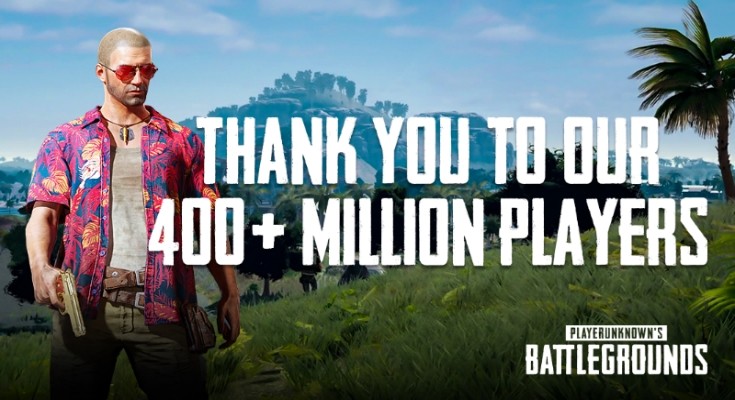 PUBG 400 million players