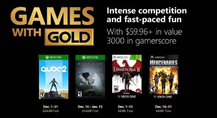 [Games with Gold] Dezembro de 2018