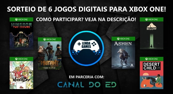 [Acabou] Sorteio de 6 Jogos para Xbox One em Mídia Digital!