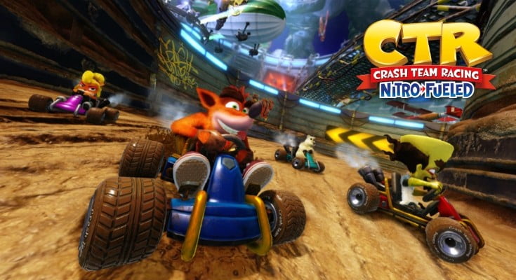 Crash Team Racing: Nitro-Fueled é revelado para Xbox One, PS4 e Switch!