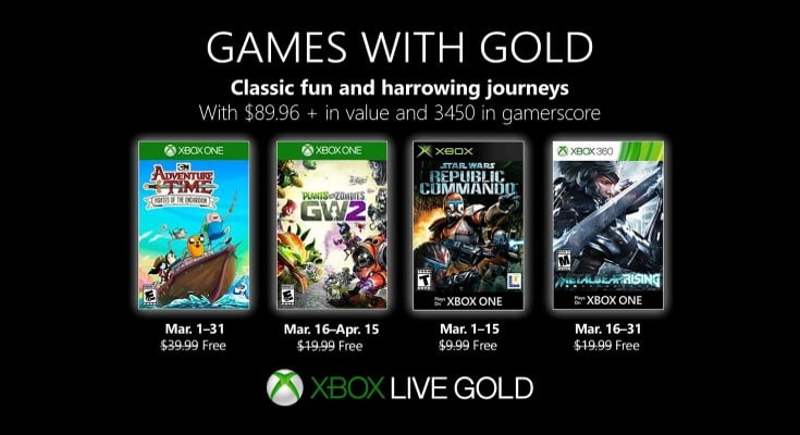 GwG) Games with Gold: Jogos Grátis - Fevereiro 2023 - Xbox Live