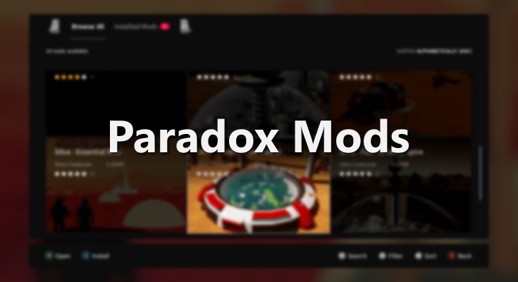 Paradox Interactive lança plataforma de Mods para Xbox One!