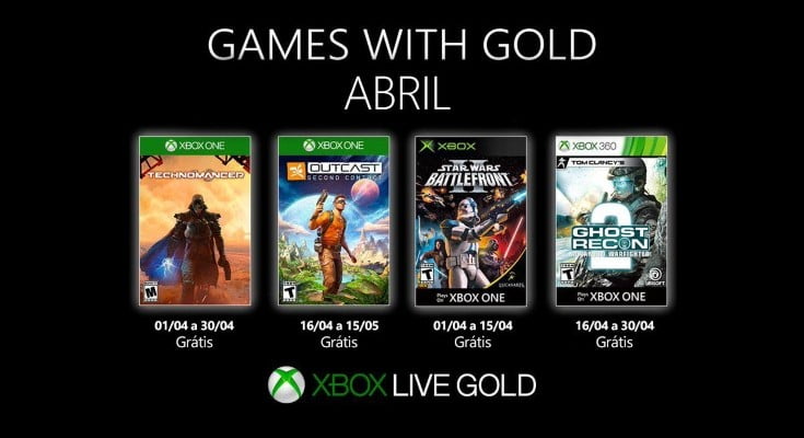 Games with Gold  Confira os jogos gratuitos de fevereiro para o Xbox