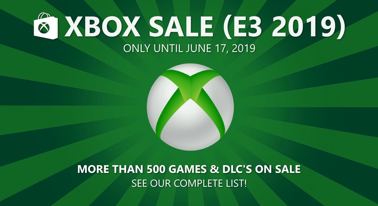 Xbox Sale E3 2019: See the full list of Xbox Live offers!