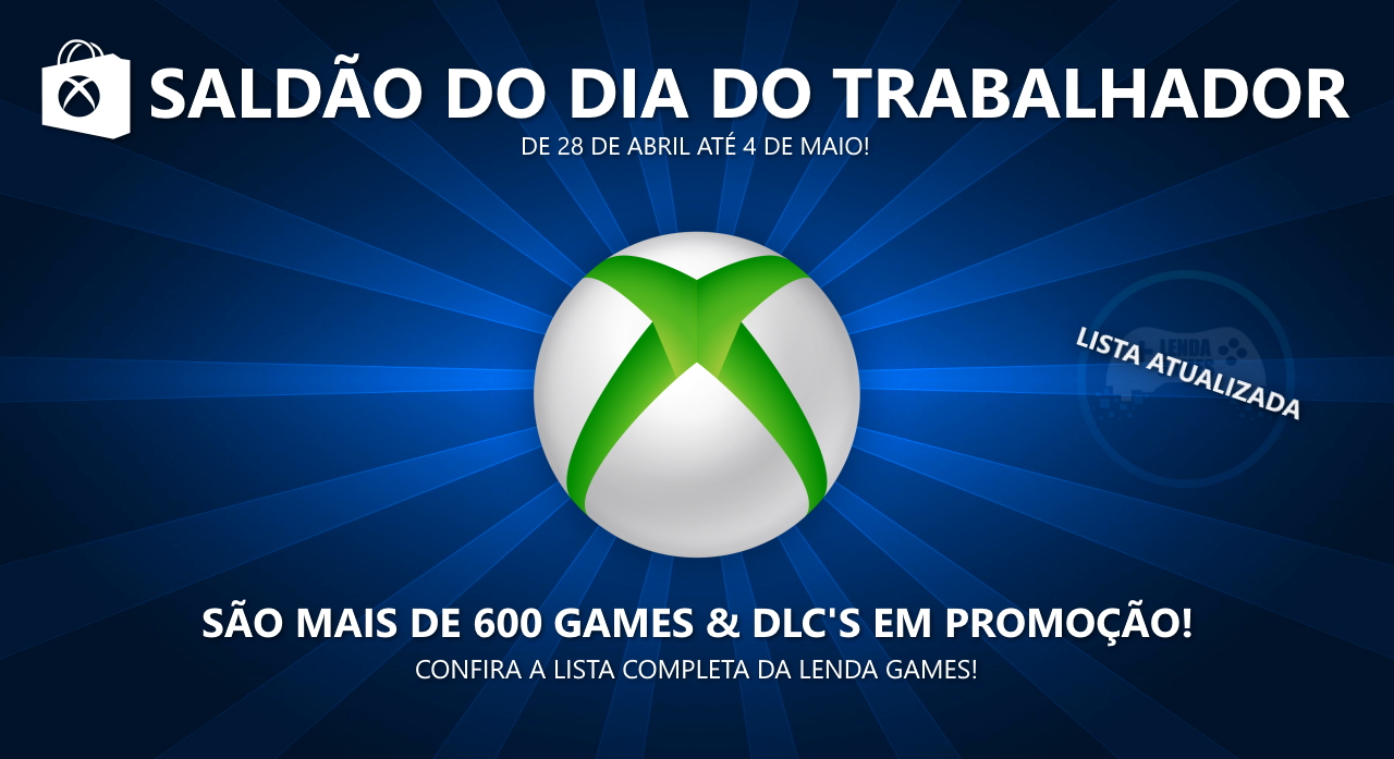 Ofertas da semana Xbox até 29 de Maio, jogos e complementos