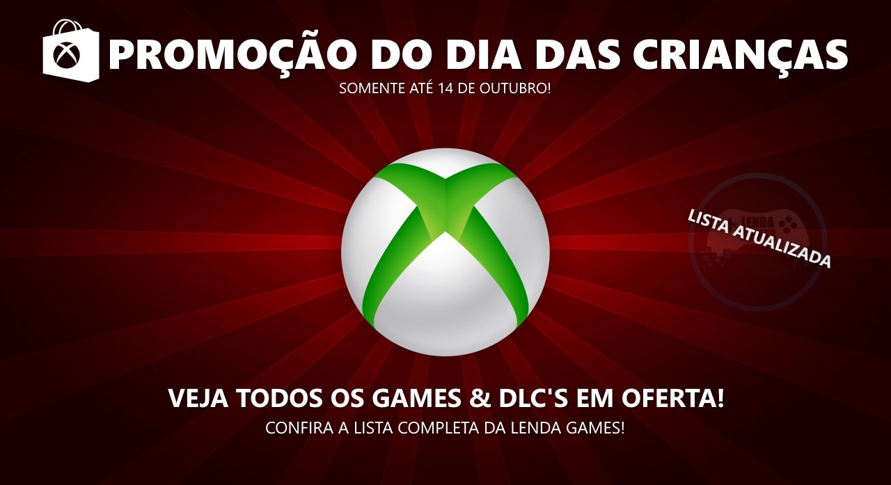 Xbox 360: confira os 10 melhores jogos para o Dia das Crianças