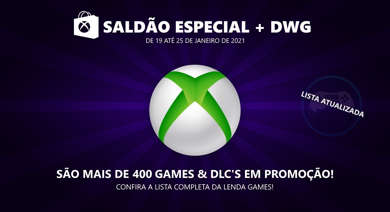 Saldão Especial Na Xbox Live Deals With Gold Até 25 De Janeiro De 2021