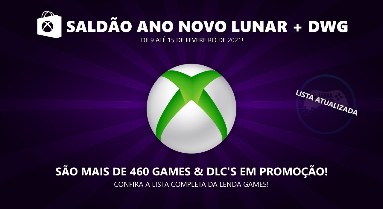 GwG) Games with Gold: Jogos Grátis - Fevereiro 2023 - Xbox Live