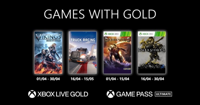 (GwG) Games with Gold: Jogos Grátis - Abril de 2021 na Xbox Live!