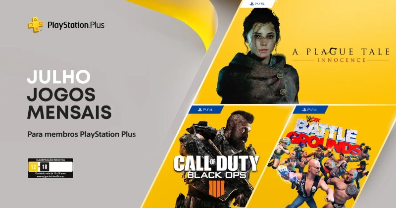 PS Plus) PlayStation Plus: Jogos grátis em julho de 2021!