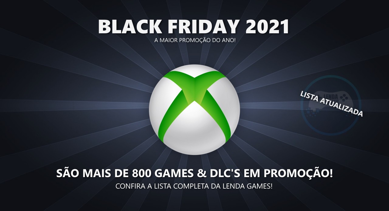 Promoção de Black Friday do Xbox tem grandes jogos com até 50% de desconto