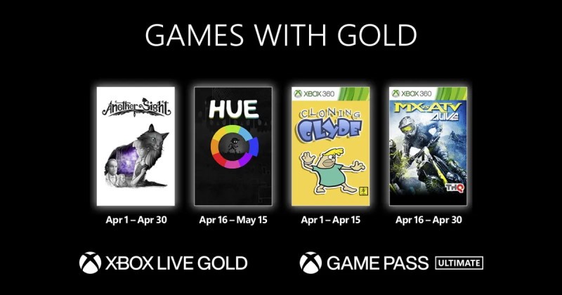 (GwG) Games with Gold: Jogos Grátis - Abril de 2022 na Xbox Live!
