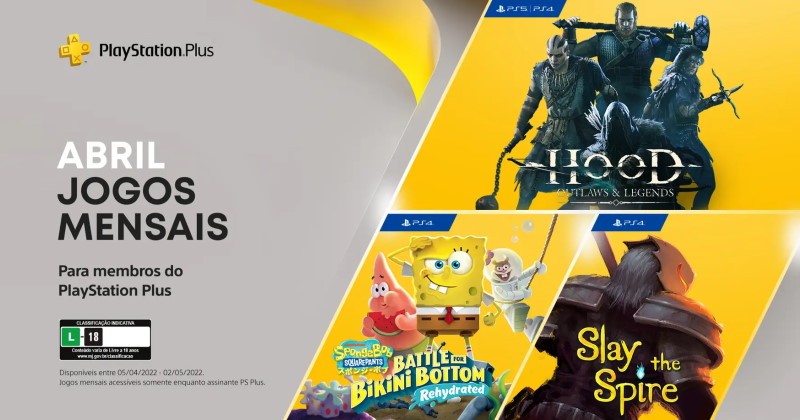 (PS Plus) PlayStation Plus: Jogos grátis em Abril de 2022!