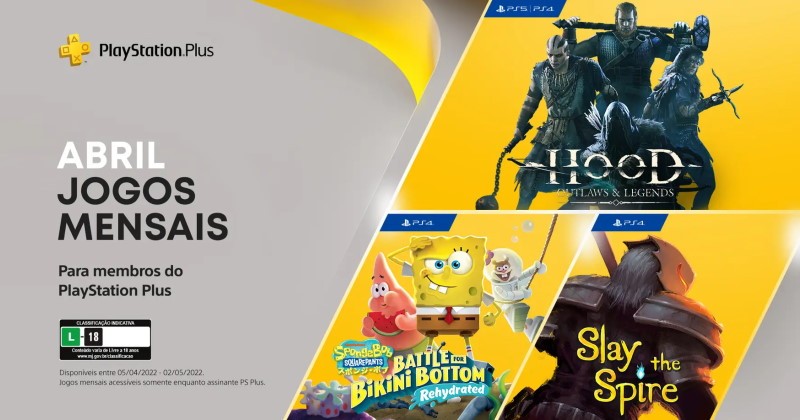 PS Plus: Os jogos gratuitos de julho de 2022 oferecidos para