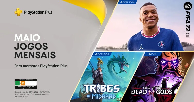 (PS Plus) PlayStation Plus: Jogos grátis em Maio de 2022!