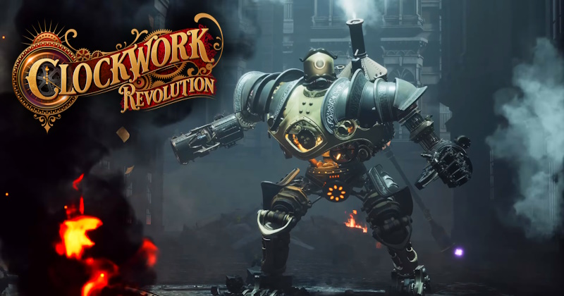 Clockwork Revolution: Mergulhando no trailer de revelação de