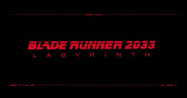 Annapurna Interactive anuncia Blade Runner 2033: Labyrinth