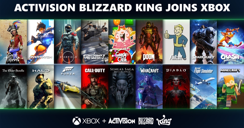 Microsoft conclui compra da Activision Blizzard por U$69 bilhões!