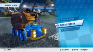 Crash Team Racing: Nitro-Fueled (Captura: Jucélio Verissimo/Lenda Games) Crash Team Racing: Nitro-Fueled (Captura: Jucélio Verissimo/Lenda Games)