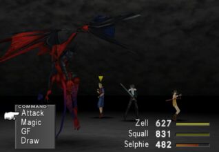 Imagem capturada durante a nossa análise na plataforma do Computador - PC! Final Fantasy VIII: Remastered - Análise